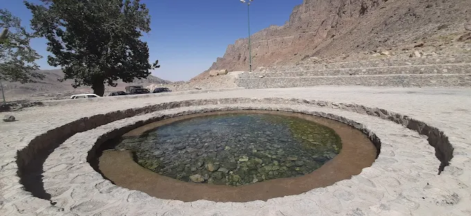 چشمه تامهر یزد از زیباترین چشمه یزد